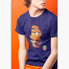 Charger l&#39;image dans la galerie, T-shirt Bio - Homme - Orange Splash